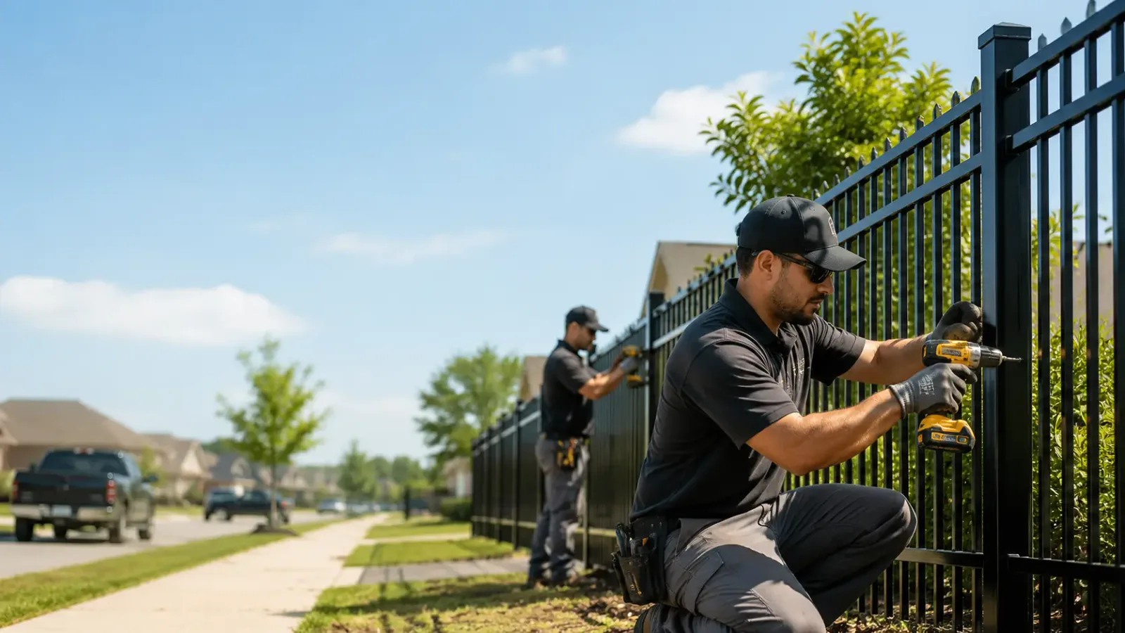 Metal Fence Installation in Warriors Mark, PA